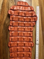 Kroko Leder Gürtel Echt  Extravagant 