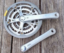 Shimano Deore DX FC-MT60 | Kurbelgarnitur | 170mm | 4-kant | 24-36-46 | Vintage