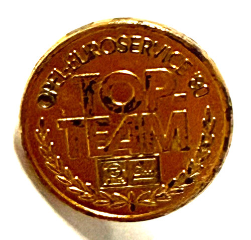 Opel top team pin - top,