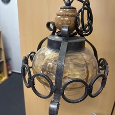 Rustikale Pendelleuchte Guss