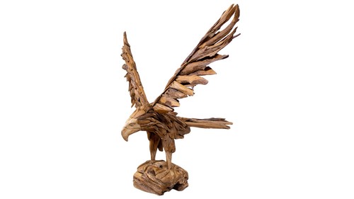 Adler aus wurzelteak 2714 - adler,