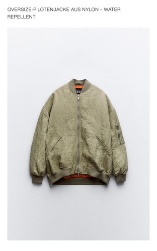 Pilotenjacke bomberjacke zara - pilotenjacke,