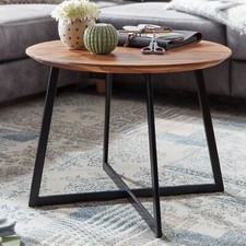 FineBuy Couchtisch Sheesham