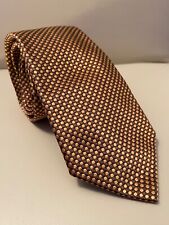 Original Burberry Krawatte ausgefallener Muster - Grün/Gold - Neuwertig