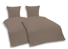 4 tlg Uni Bettwäsche 155 x