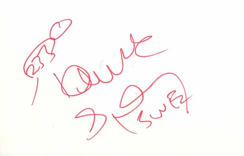 Autogramm patrik sjöberg - autogramm,