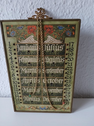 Ewiger kalender vintage - ewiger,
