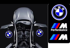 2x Autotür LED BMW Blau LOGO