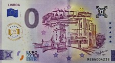 0 Euro Schein Lisboa MEBN 2025-1 Anniversary