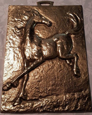 Bronze Pferd Figur. Bild