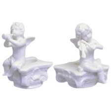 Figur Skulptur 2 Kerzenhalter