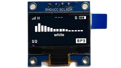 Oled display 128 - 0,96", 64