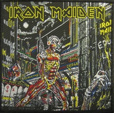 Iron maiden patch aufnäher - iron,