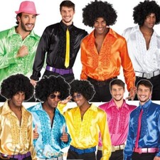 Boland - Disco Rüschen Party Shirts - Herren