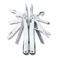 Victorinox Swisstool Spirit II inkl. Lederetui silber