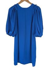 Zara blaues Mini Etuikleid