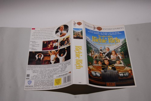 Vhs cover richie rich - vhs,