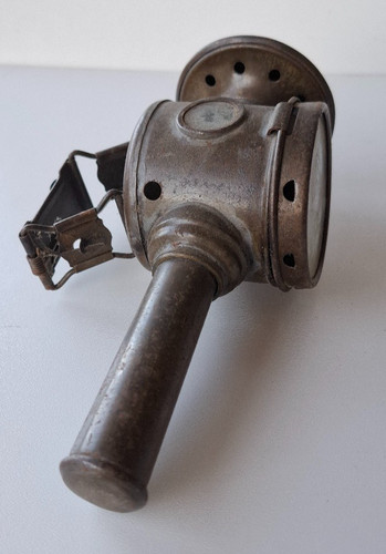 Antike fahrrad kerzenlampe - antike,