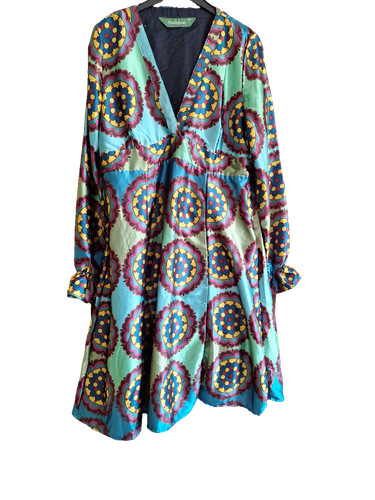 Buntes kleid desigual mit - buntes,