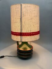 70er Design Tischlampe Ü-Keramik Fat Lava Ära 50er