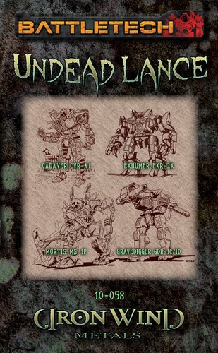 Battletech miniatures undead - battletech,