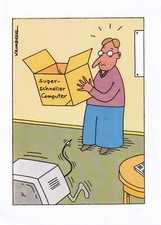 Autogramm - Uwe Krumbiegel (Cartoonist)