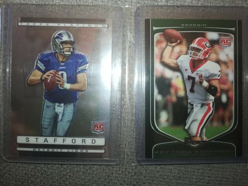 Matthew stafford rookie cards - stafford,