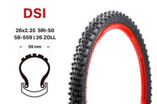 26 Zoll Fahrrad Reifen DSI