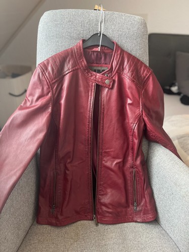 Lederjacke damen echtleder - lederjacke, 38