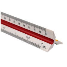 Lineal dreikant maßstab 30cm - dreikant,