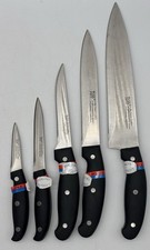 5 tlg Tuff Küchen Messer Set Handarbeit Neu