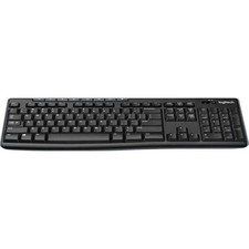 Logitech MK270 Combo Kabellose Tastatur für Windows, Ohne Maus UK Schwarz