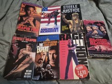 Action classics vhs lot - action,