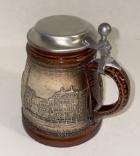 Beer Stein Mug with pewter