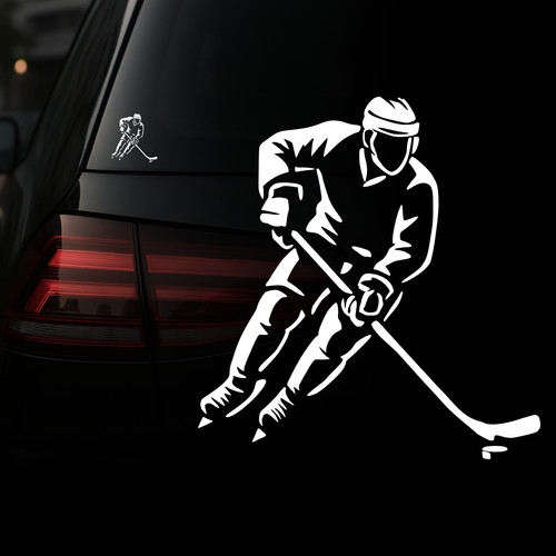 Auto aufkleber eishockey - aufkleber, |
