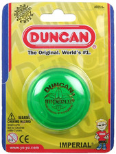DUNCAN IMPERIAL YO-YO - THE ORIGINAL WORLDS #1 YOYO - (GRÜN) - BRANDNEU!