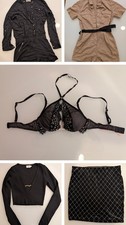 Paket 2 Overall Tally Weijl Clockhouse M, BH Hunkemöller 70A, Rock 36, Crop  M