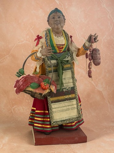 Deko figur terrakotta - figur,