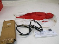 D4169 Sitzbank Y209 Sitzbezug Yamaha FJ 1200 rot/weiß Sitzleder Bezug Sitz