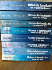 Pierre Martin  madame le commissaire Konvolut  8 Bücher, guter Zustand