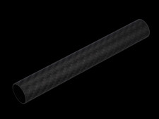 Aufbockgriff Sleeve, Cover, für Gepäckträger - Echt-Carbon