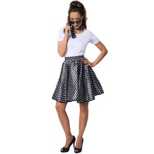 Kostüm Damen Rockabilly 50er Rock´n´Roll Petticoat Rock Polka Fasching Karneval
