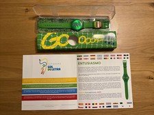 Swatch Entusiasmo WM 2014 Armbanduhr Für Kinder Getragen