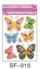8 Set 3D Schmetterlinge Wandtattoo Wanddeko Wandtatoo Wandaufkleber Design 2