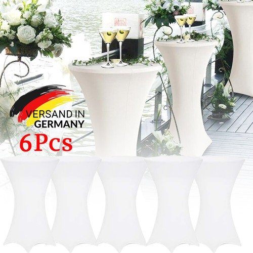 6er set stehtischhusse stretch - set,