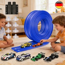 Flexible 5m Autorennbahn mit 4