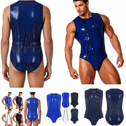 Herren bodysuit wetlook - de,