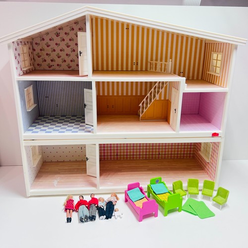 Lundby puppenhaus mit extra - lundby,