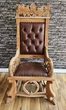 Stuhl Natur Sessel Bürostuhl Thronsessel Natur