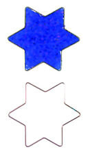 Stern 3x Drahtform 155 mm ø